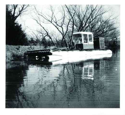 The first VMI dredge built in 1972.