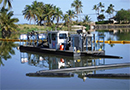 A VMI MD-415 horizontal dredger working on location in Hawaii