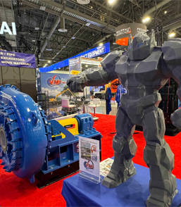 VMI Dredges at ConAgg in Las Vegas Nevada