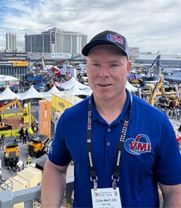 VMI Dredges President, Cash Maitlen at ConExpo 2023 Las Vegas, Nevada