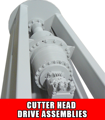 cutter head drive assemblies