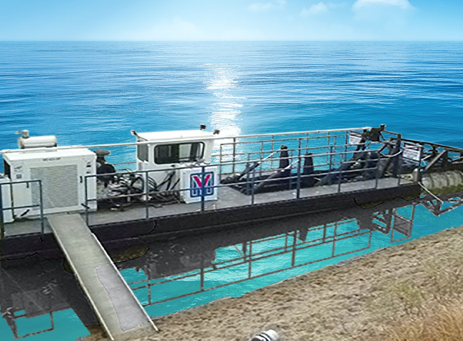 A VMI Horizontal Self Propelled Dredger