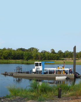 A VMI Dredge Gladiator 1230 on location