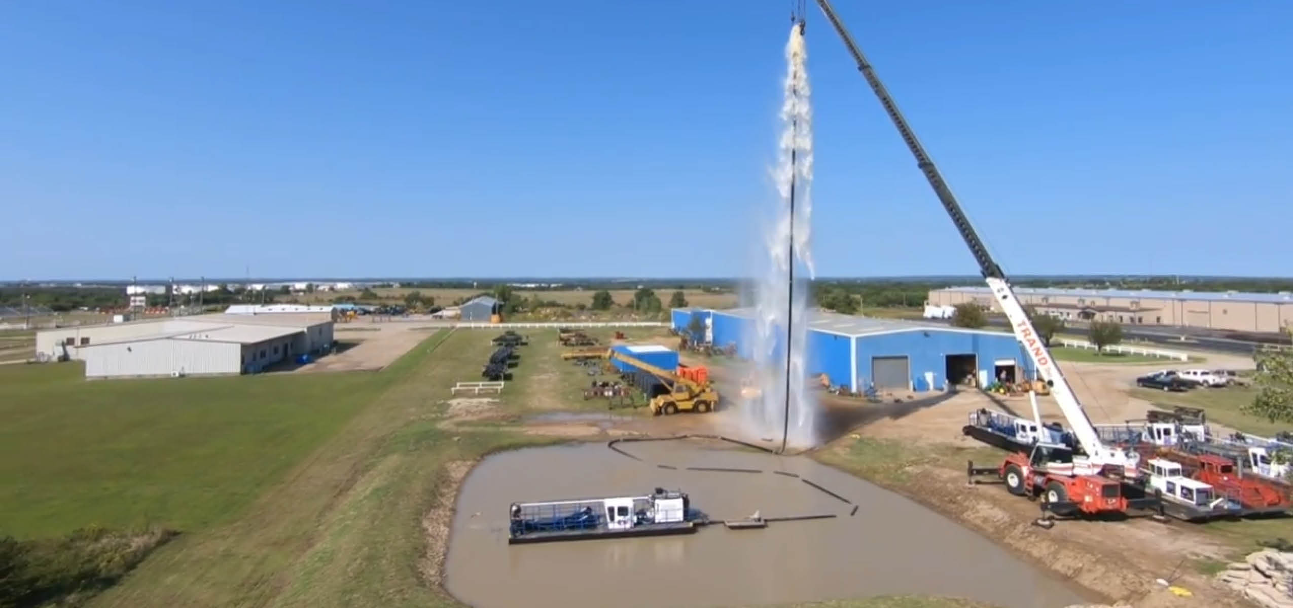 VMI MD-815 horizontal dredge testing