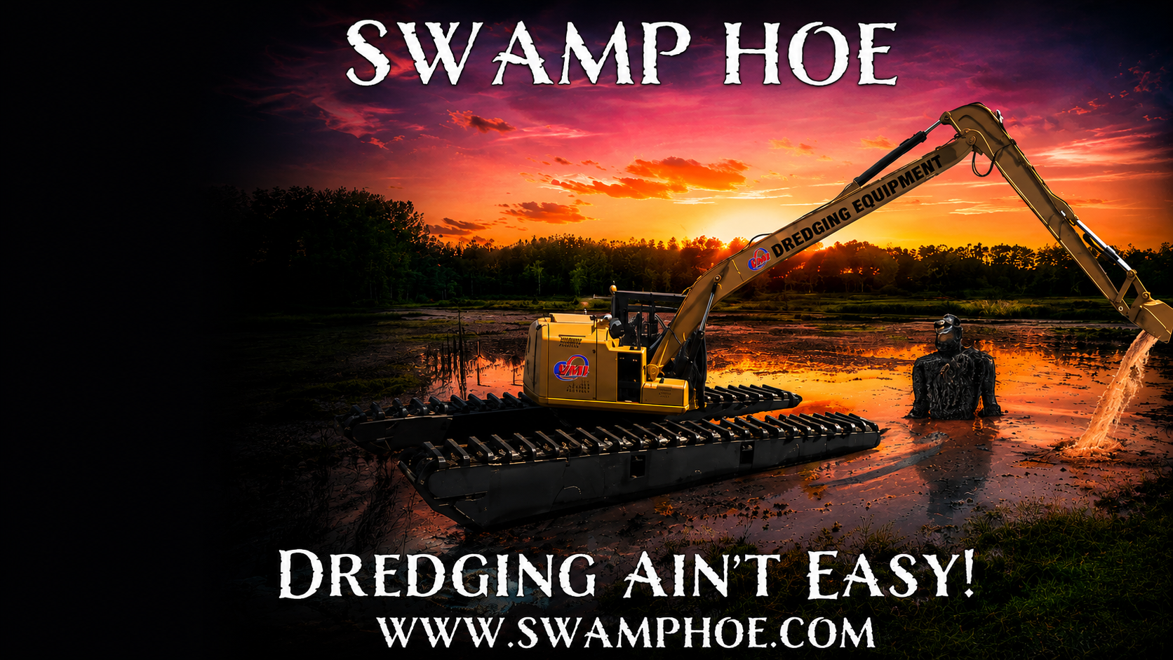 Swamp Hoe Amphibious Excavator media thumbnail