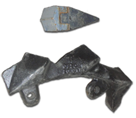 cutting edges and pick points